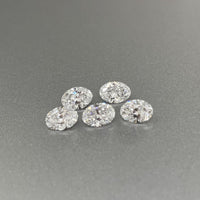 Dossier Brilliance: Set of 5 Exquisite Oval Diamonds - Lab diamona