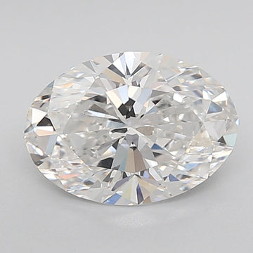 Oval cut diamond. - Lab diamona