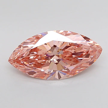 Pink Color Marquise Cut Diamond. - Lab diamona