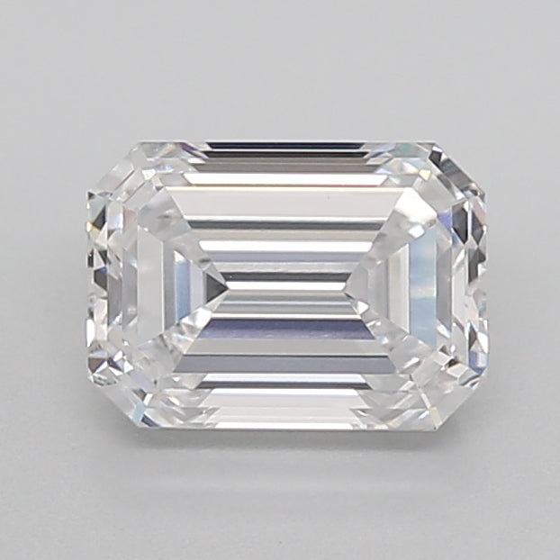 Emerald cut diamond. - Lab diamona