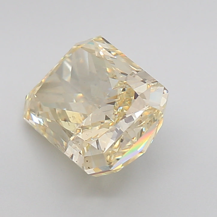 Yellow Color Radiant Cut Diamond. - Lab diamona