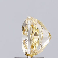 Yellow Color Cushion Cut Diamond. - Lab diamona