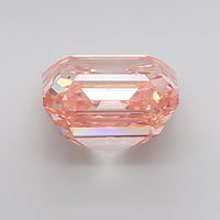 Pink Color Asscher Cut Diamond. - Lab diamona