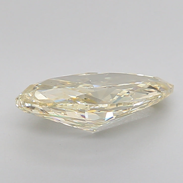 Yellow Color Marquise Cut Diamond. - Lab diamona