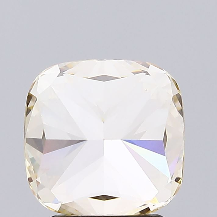 Yellow Color Cushion Cut Diamond. - Lab diamona