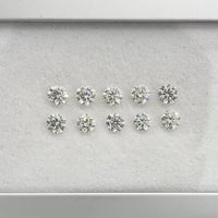 Dossier Brilliance: Set of 5 Exquisite Round Diamonds - Lab diamona