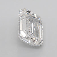 Emerald cut diamond. - Lab diamona