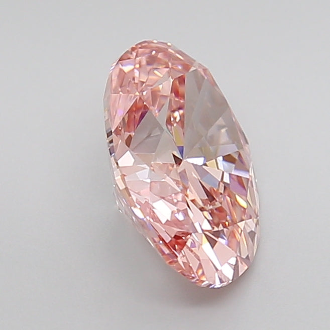 Pink Color Oval Cut Diamond. - Lab diamona