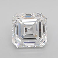 Asscher cut diamond.