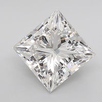 Princess cut diamond.