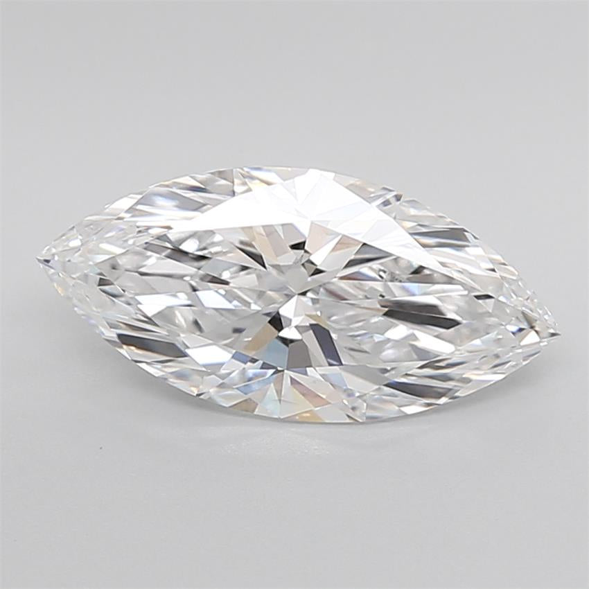 Marquise cut diamond.